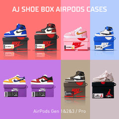 NIKE AIR JORDAN BOX AIRPOD CASE by Shine Laces